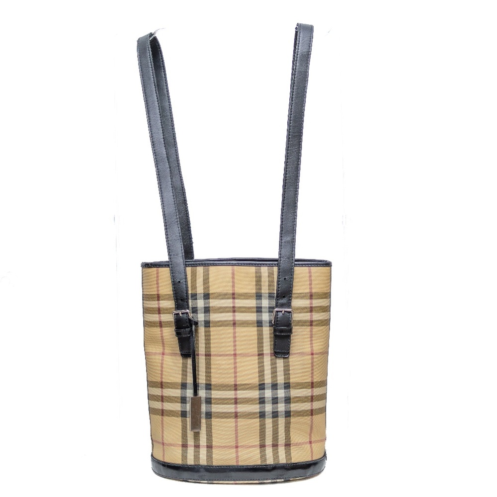 Burberry‎ Vintage Nova Check Bucket Tote